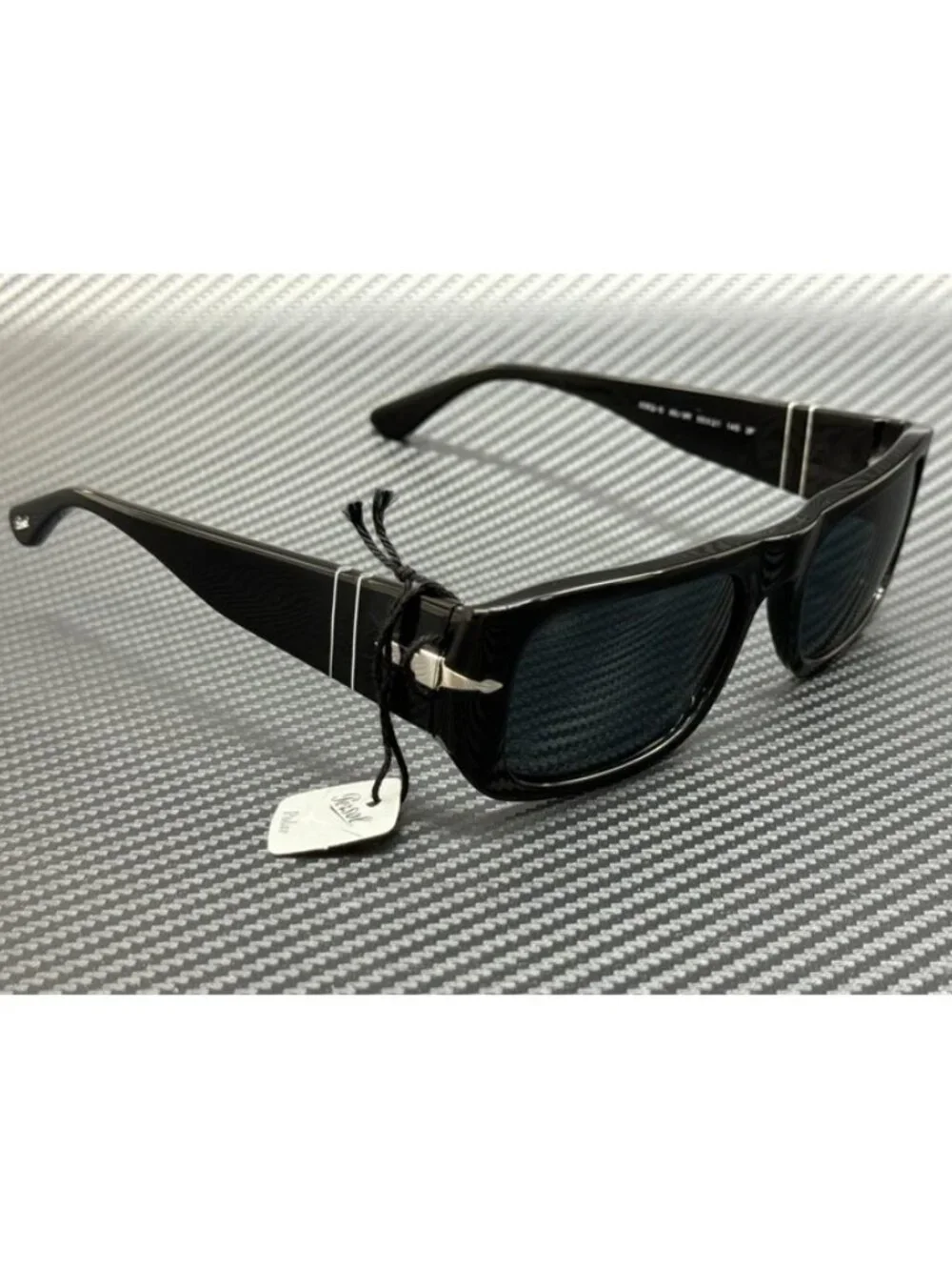 New Persol Men Black Sunglasses 55-21-145